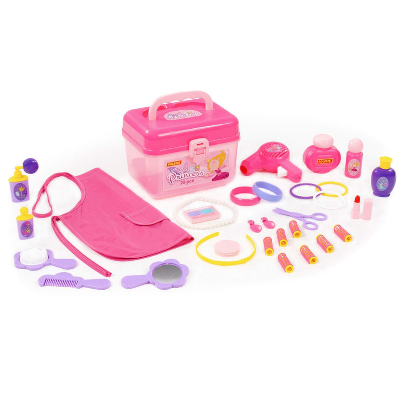 Polesie Little Princess Vanity Playset in Carry Box 29 Piece (7717377245339)