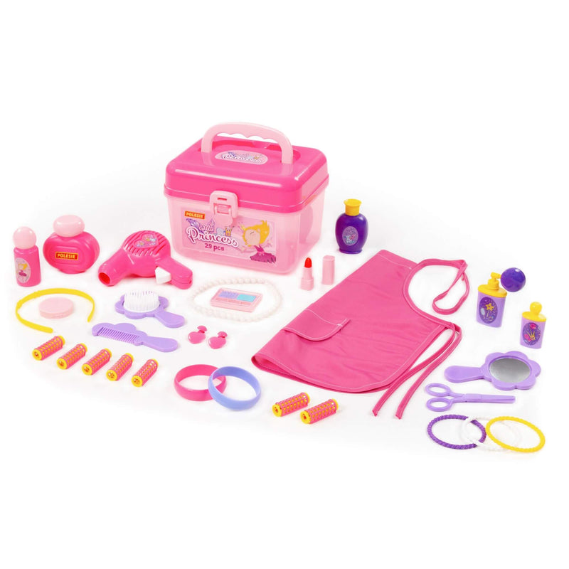 Polesie Little Princess Vanity Playset in Carry Box 29 Piece (7717377245339)