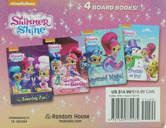A Box Full of Wishes (Shimmer and Shine) : 4 Board Books
