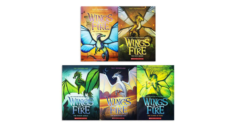 Wings of Fire Series 5 Books Box Set. Books 11 - 15 (7653896323227)