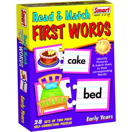 Creatives First Words Read & Match Puzzle