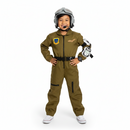 Fighter Pilot Costume With Mask & Accessories