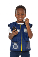 Policeman Vest Costume With Accessories