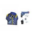 Policeman Officer Uniform Costume With Hat And Accessories