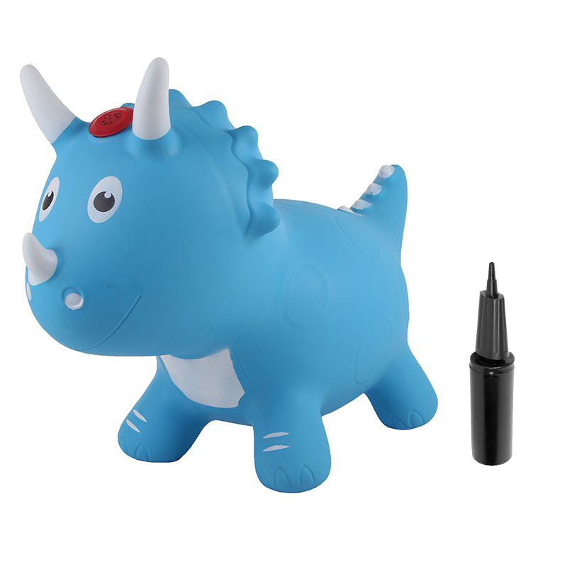 Ride On Hopper Animal Dinosaur With Music Sounds With Pump In Gift Box