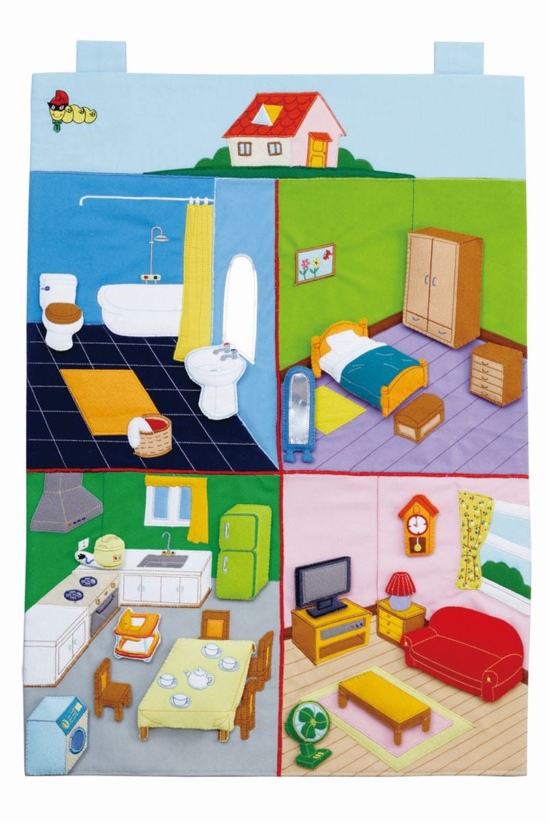 In the Home -Matching Game with objects found in a house (50X70cm) (7756629049499)
