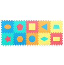 SUNTA EVA Shapes Interlocking Playmat 10pc