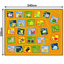 Alphabet  Non-Slip Carpet - 240 x 200cm