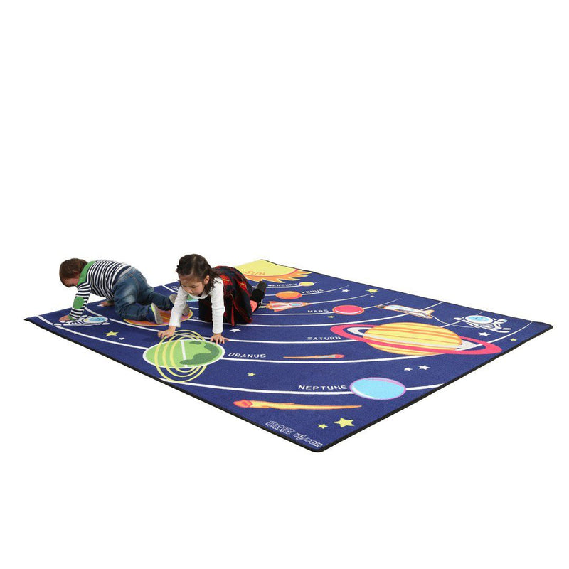 Kids Large Floor Carpet - Outer Space (2400x2000x3mm) (7756625510555)