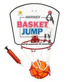 Kids Basketball Hoop With Wooden Backboard, Pump & Ball - 24 cm Ring (7373323665563)