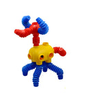 Stretch Tubes and Construction Connectors with Wheels (45 Piece)