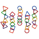 Geometric Shapes Construction Links (360 Piece)