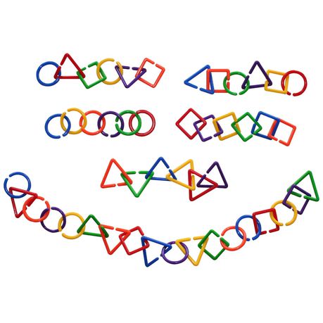 Geometric Shapes Construction Links (360 Piece)