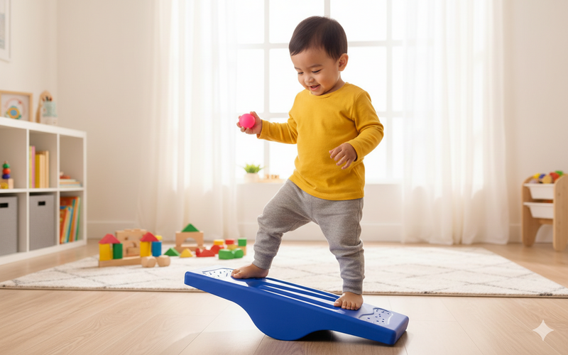 Balance Board With Ball Activity