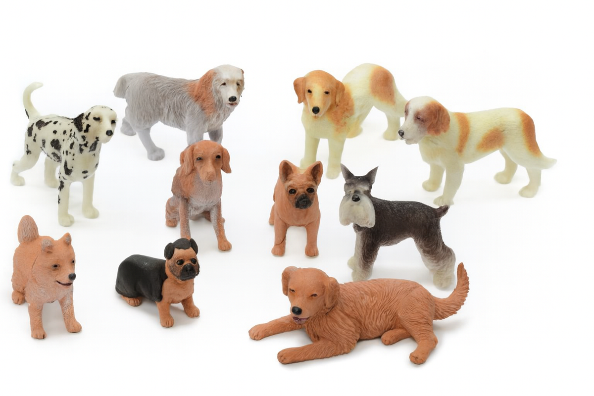 【新品未使用品】LGB BEWARE OF THE DOG タンク　初期 Assorted Dogs in a Set 9 pieces