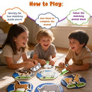 Creatives First Puzzles Farm Animals Jigsaw Puzzle Set for Toddlers