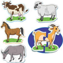 Creatives First Puzzles Farm Animals Jigsaw Puzzle Set for Toddlers