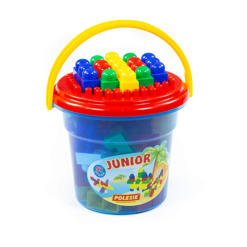 Polesie Jumbo Blocks 57 Piece in Bucket (7688879374491)