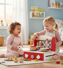 Viga Wooden Toy  Kichen Foldable Cooker- With ASMR (Sounds)