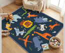 Wild Animals Non-Slip Carpet - 240 x 200cm