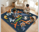 Wild Animals Non-Slip Carpet - 240 x 200cm