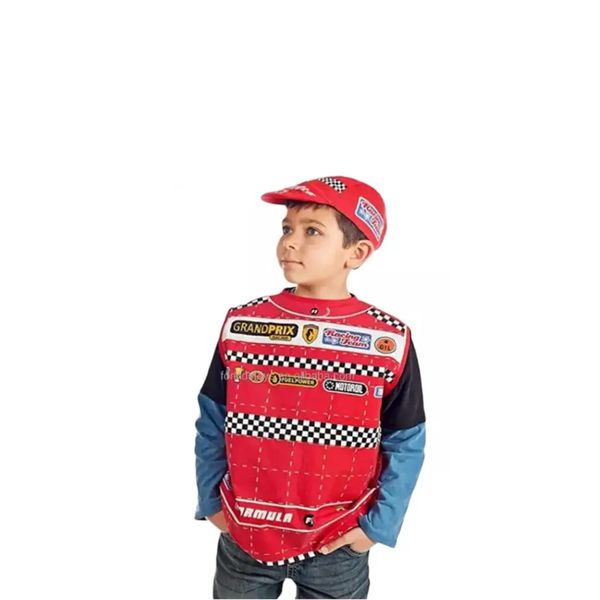 Racing Car Driver - Role Play Costume For Kids