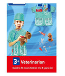 Vet Role Play Costume Set With Dog and Accessories