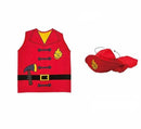 Fireman Role Play Costume With Hat - Vest Design