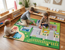 City Themed Non-Slip Carpet - 200 x 150cm