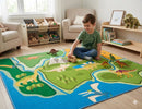 Dinosaur Non-Slip Carpet - 200 x 150cm