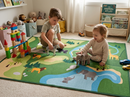 Animals in The Wild Non-Slip Carpet - 200 x 150cm
