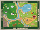 Farm Life Non-Slip Carpet - 200 x 150cm