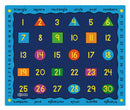 Kids Non-Slip Carpet - Shapes & Numbers 2400 x 2000 x 3mm (7688381104283)