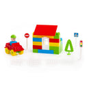 Polesie Building Blocks Set 52pc in Bucket with Accessories (7691519787163)