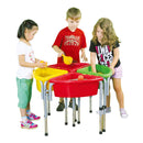 Sand and Water Play Table (4 Trays) Round (7716585046171)