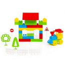 Polesie Construction Building Block Set in Container 71 Piece (7699733610651)