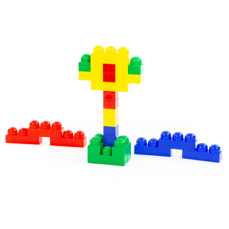 Polesie Large Building Blocks in Container 54 Piece (7699733774491)