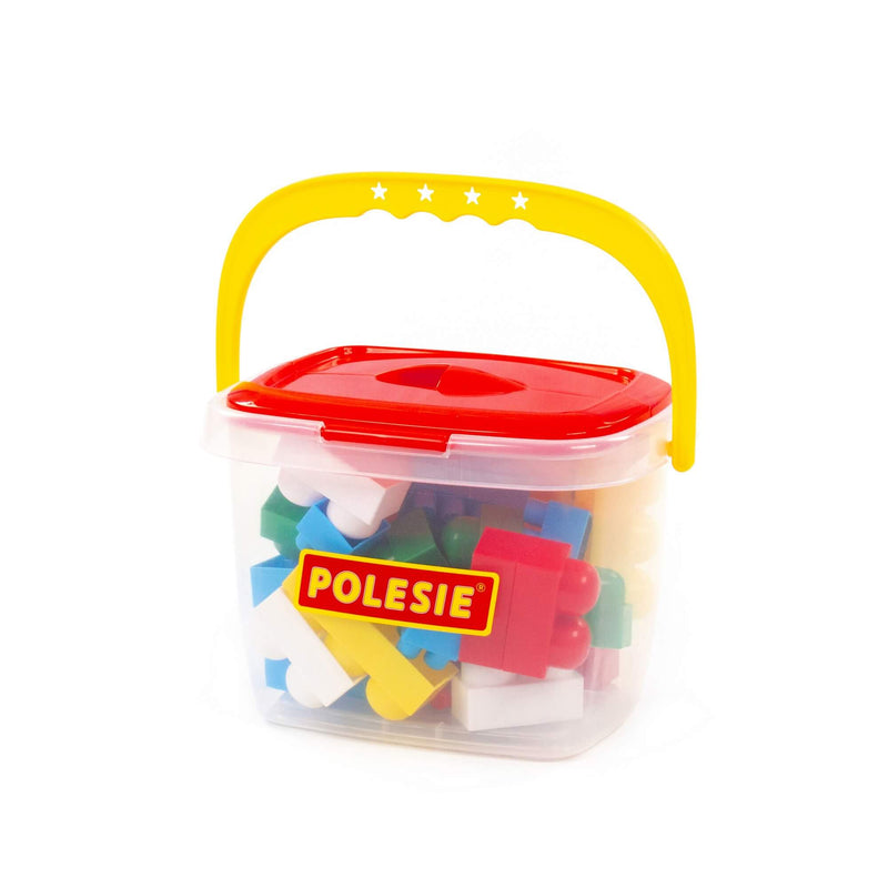 Polesie SuperMix Building Blocks 30 Piece in Container (7699734724763)