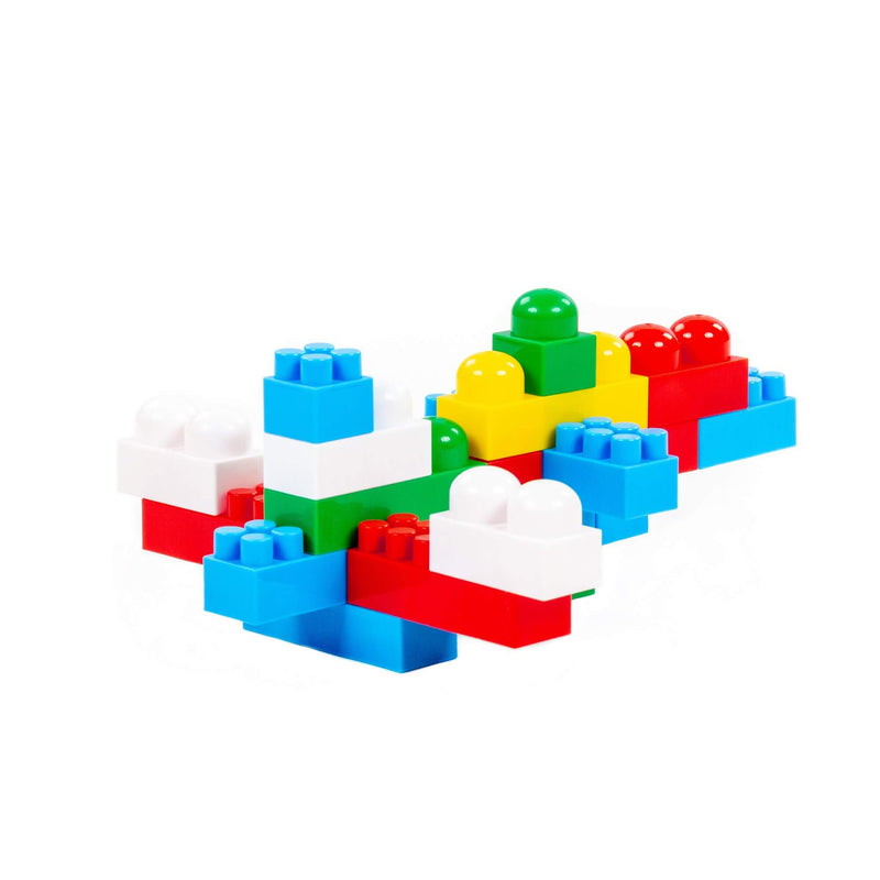 Polesie SuperMix Building Blocks 30 Piece in Container (7699734724763)