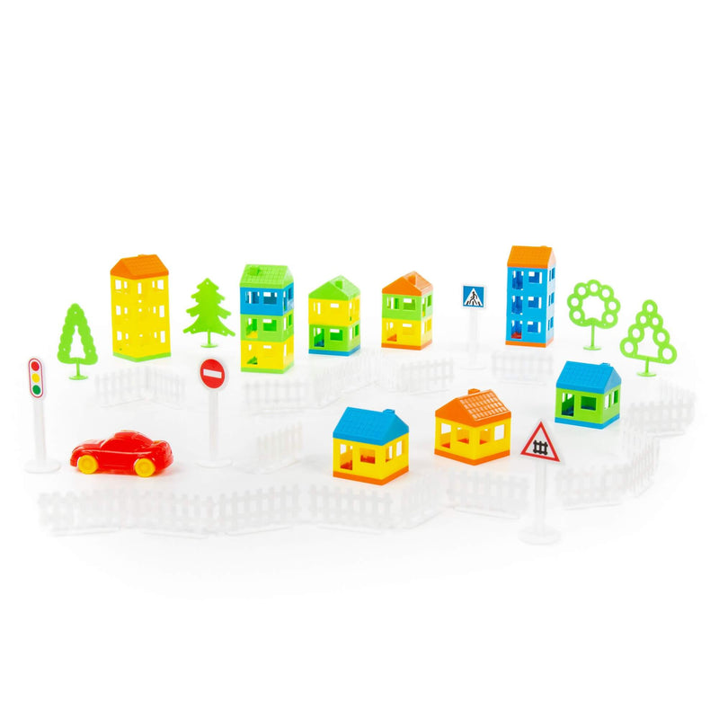 Polesie My Town Construction Set 61 Piece (7699748683931)