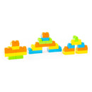 Polesie Construction Building Blocks Set - Pigmy 60pc in Container (7699771523227)