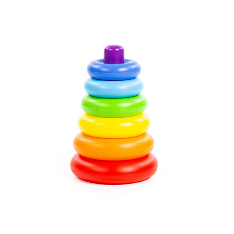 Polesie Stacking Rings Toy 7 Piece (7705314492571)