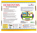 Creatives - Homonyms (Develops vocabulary and language)