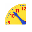 Large Clock  Learn To Tell Time - 30cm Diameter