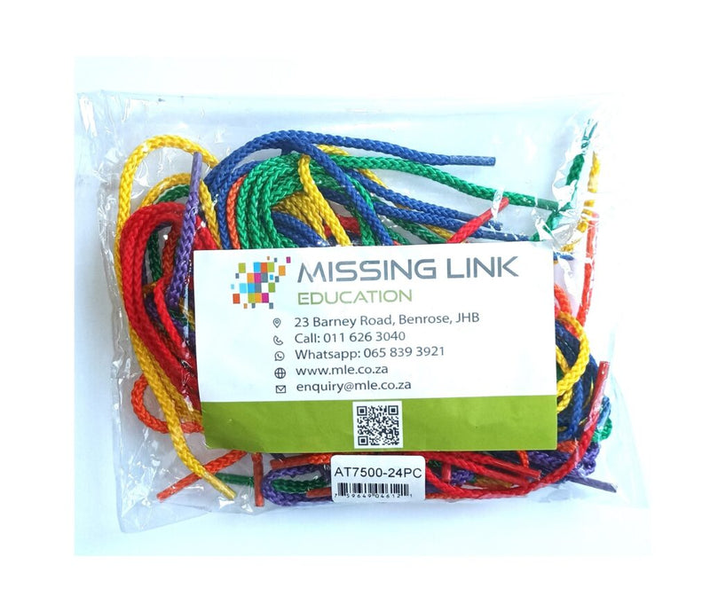 Laces For Threading Activities  24 Pieces