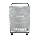 Paint Art Drying Rack on Wheels - 25 Plastic Racks (A2 Paper Size)