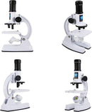 Super Sharp Optics Microscope Set 200-600-1200X