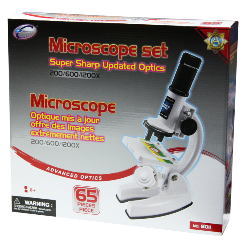 Super Sharp Optics Microscope Set 200-600-1200X (7715732914331)