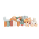 Zookabee Wooden Blocks 50pc - with Shape Sorter Lid