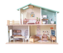 Zookabee 2-Storey Wooden Dollhouse Furnished